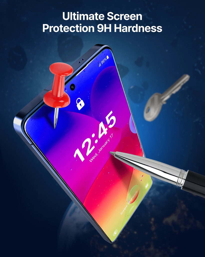 Korean Whitestone UV Dome Glass | Samsung Galaxy S26  Screen Protector with UV Light [2 Pack Glass]