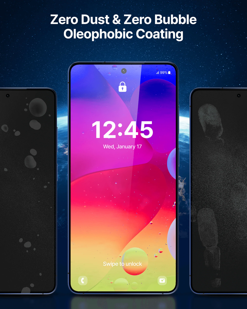 Korean Whitestone UV Dome Glass | Samsung Galaxy S26  Screen Protector with UV Light [2 Pack Glass]